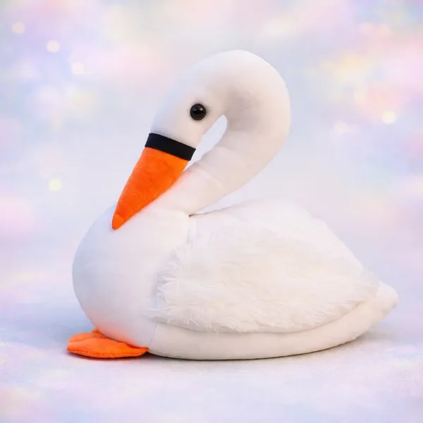 GoldenHub_34_cm_Teddy_Swan