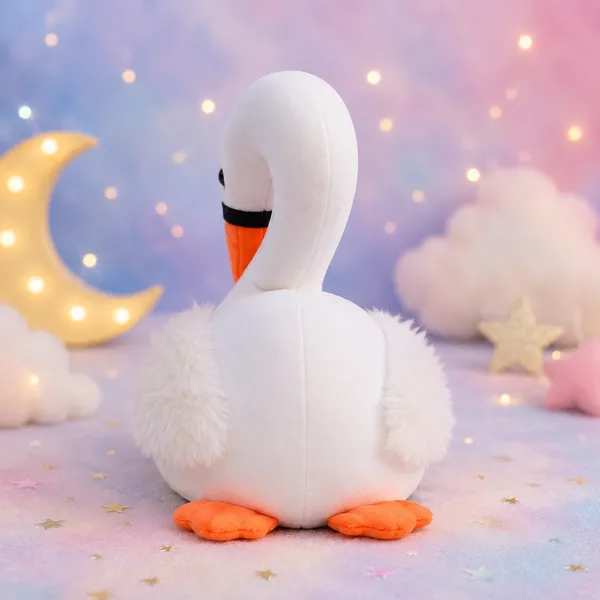 GoldenHub_34_cm_Teddy_Swan