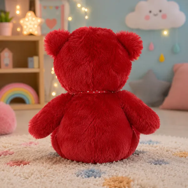 GOLDENHUB_Teddy_Bear_30_CM_Sitting_RED
