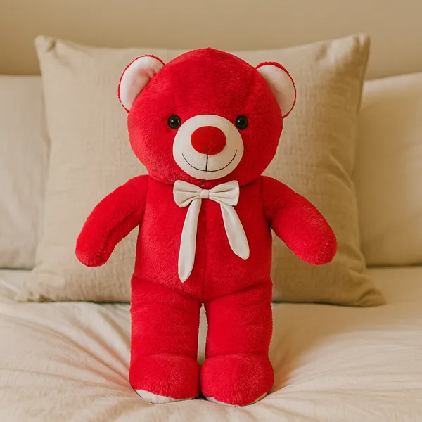 GOLDENHUB_Teddy_Bear_60_CM_Standing_DIFFRENT_RED