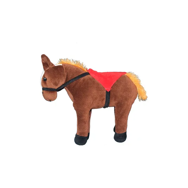 GOLDENHU_HORSE_40_CM_STANDING_COFFEE_WITH_SADDLE