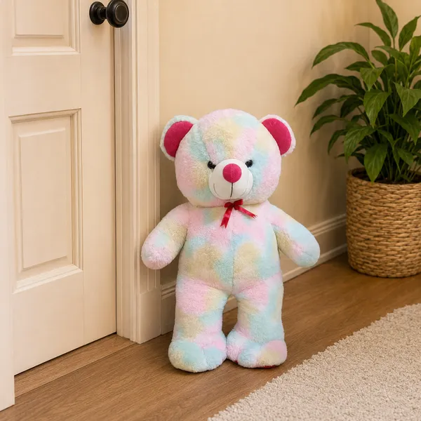 GOLDENHUB_TEDDY_BEAR_60_CM_STANDING_SIMPLE_RAINBOW_-_60_cm