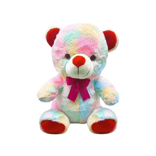 GOLDENHUB_TEDDY_BEAR_30_CM_SITTING_RAINBOW