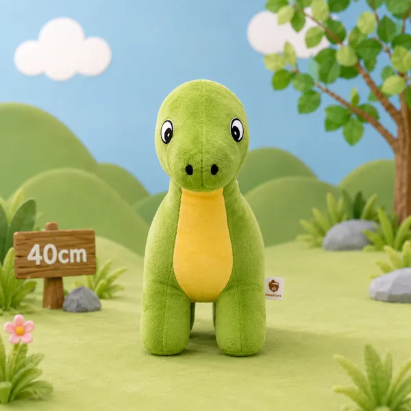Goldenhub_Teddy_Soft_Plush_Green_Dinosaur