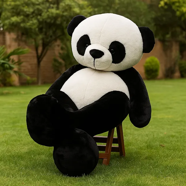 Goldenhub_Teddy_Panda_180_cm_Standing_-_Black_&_White