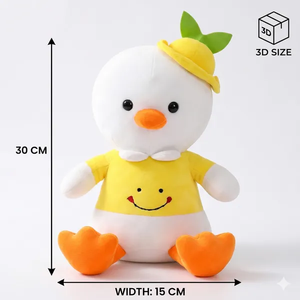 Goldenhub_Toys_Teddy_Yellow_Duck_with_Cap_Stuffed_Plush_Soft_Toys_-30_cm_-_30_cm