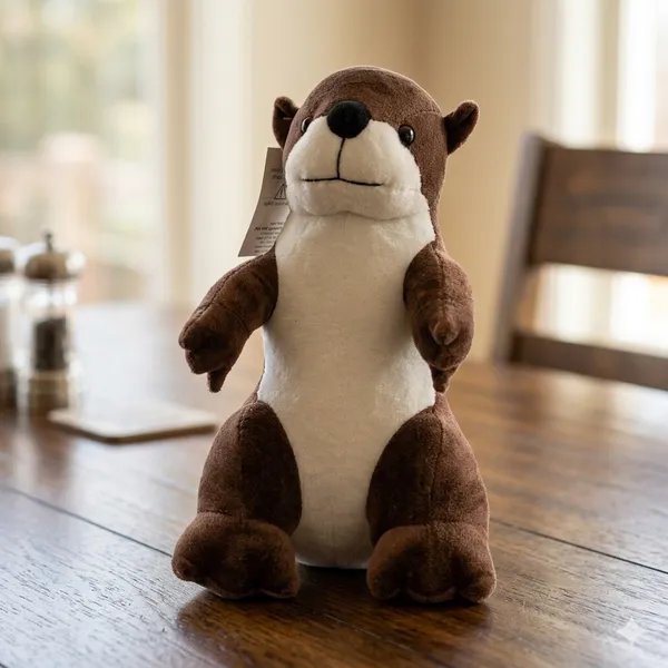 Goldenhub_Toys_Otter_Plush_Stuffed_Soft_Coffee_Toy_-_30_cm