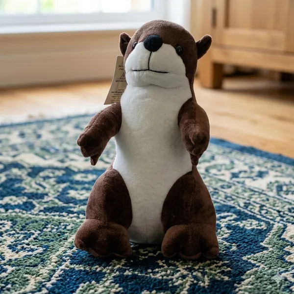 Goldenhub_Toys_Otter_Plush_Stuffed_Soft_Coffee_Toy_-_30_cm
