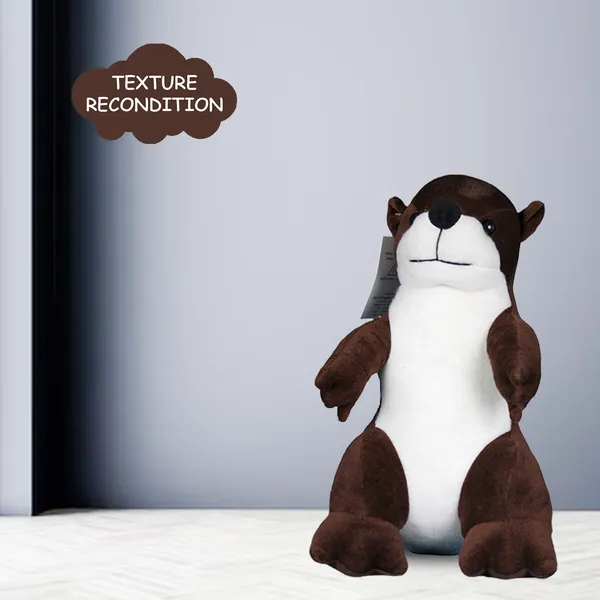 Goldenhub_Toys_Otter_Plush_Stuffed_Soft_Coffee_Toy_-_30_cm