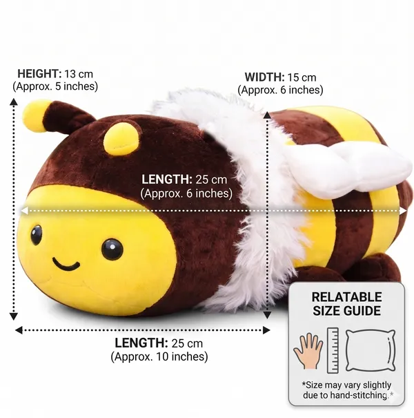 Goldenhub_Toys_Honey_Bee_Plush_Soft_Toys_25_cm