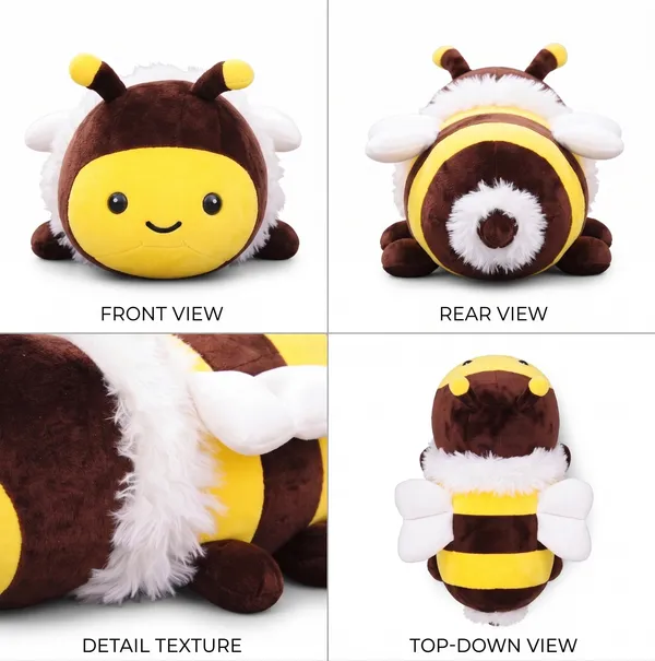 Goldenhub_Toys_Honey_Bee_Plush_Soft_Toys_25_cm