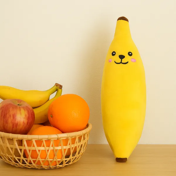 GOLDENHUB_TOYS_Plush_Banana_Soft_Toy_with_Cute_Embroidered_Face,_Yellow,_25_cm