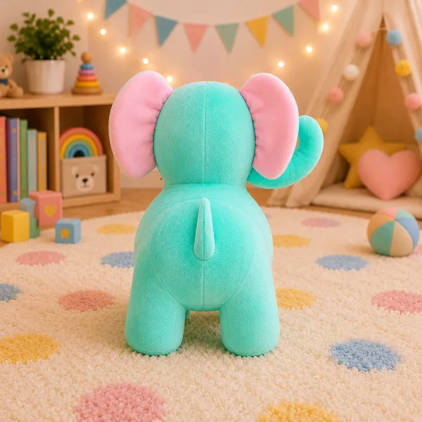 Goldenhub_Toys_Standing_Elephant_Premium_Soft_Stuffed_Toys_-_25_cm