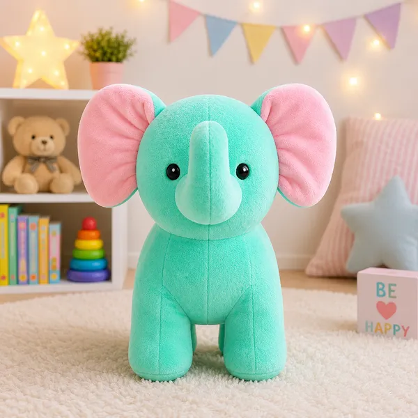Goldenhub_Toys_Standing_Elephant_Premium_Soft_Stuffed_Toys_-_25_cm