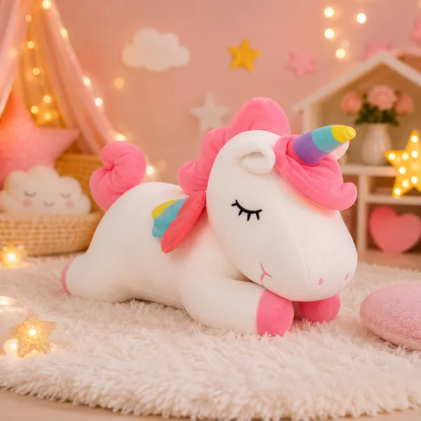 Goldenhub_Toys_Sleeping_Unicorn_Soft_Stuffed_Multicolour_Toys_For_Kids_-_50_cm