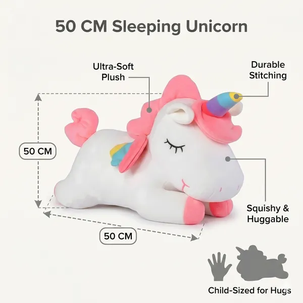 Goldenhub_Toys_Sleeping_Unicorn_Soft_Stuffed_Multicolour_Toys_For_Kids_-_50_cm