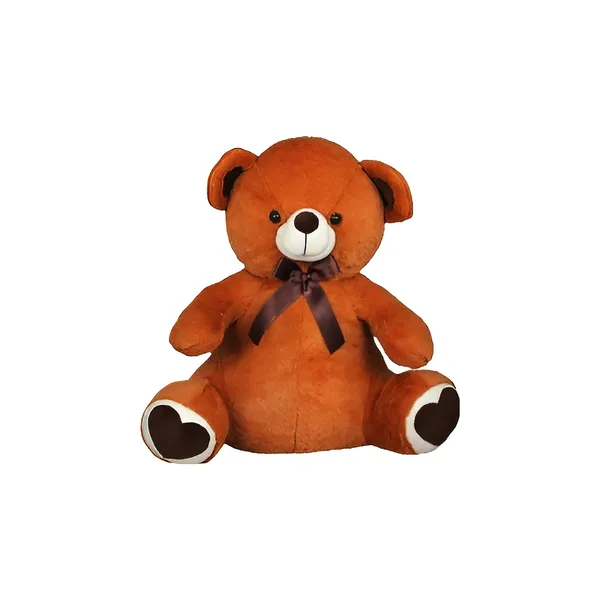 GOLDENHUB_TOYS_Plush_Brown_Teddy_Bear_with_Heart_Patch_On_Sole,_40_cm_for_Kids
