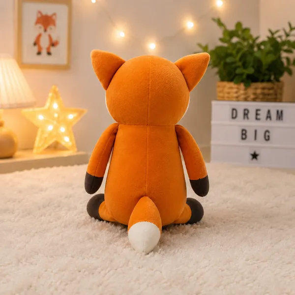 GOLDENHUB_TOYS_Super_Soft_Flappy_Leg_Fox_Plush_Toy,_40_cm,_Orange_and_White,_Cuddly_Stuffed_Animal_for_Kids|_|_Orange_&_Off-White_Plush_Animal