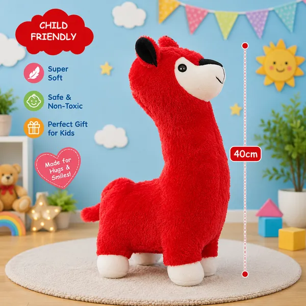 Goldenhub_Soft_Toy_Soft_Plush_Red_Alpaca_Toy,_30_cm