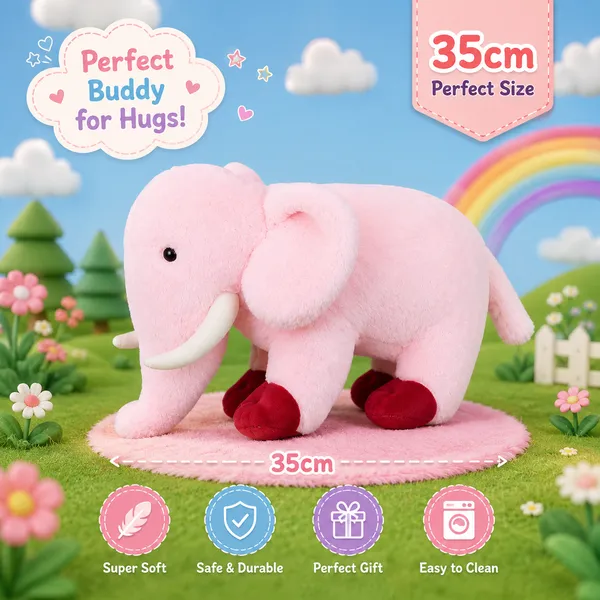 Goldenhub_Toys_Ellie_Cute_Elephant_Stuffed_Soft_toy_for_Kids_-_40_cm