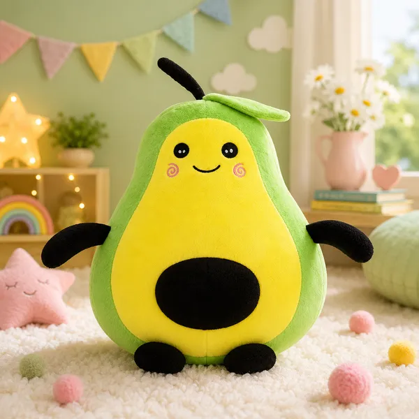 Goldenhub_Toys_Cute_Avocado_Soft_Toy_Perfect_Fruit_Soft