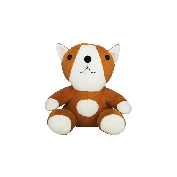 GOLDENHUB_TOYS_Plush_Dog_Stuffed_Animal,_20_cm,_Brown_and_White,_Sitting_Position