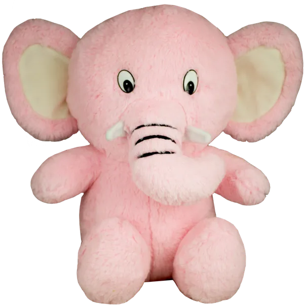 GOLDENHUB_TOYS_Plush_Elephant_Soft_Toy,_40_cm,_Pink,_Flappy_Legs
