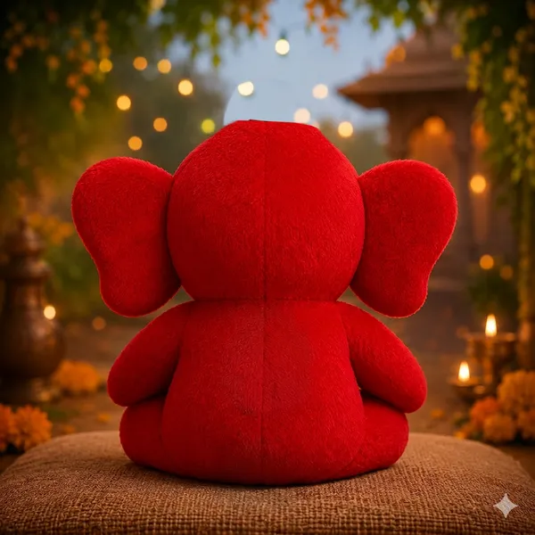 GOLDENHUB_TOYS_Flappy_Leg_Elephant_Soft_Toy_–_40_CM,_Premium_Red_Fabric,_Super-Soft_&_Cuddly,Plush_Soft_Toy_for_Kids,_Girls_&_Boys