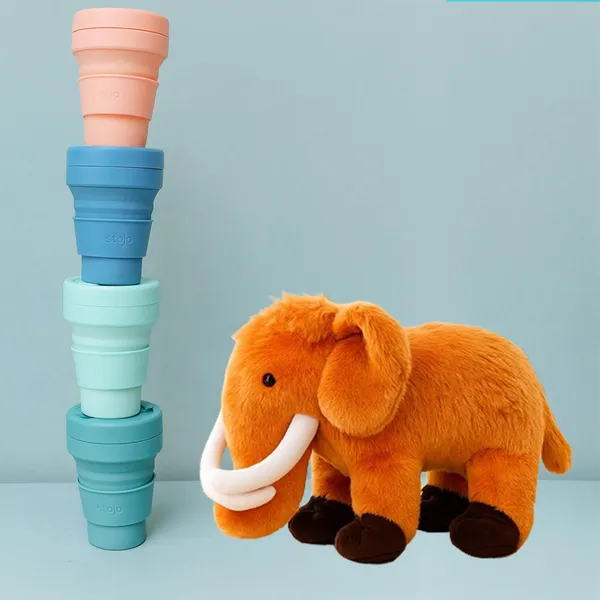 GOLDENHUB_TOYS_Jumbo_Plush_Elephant_Soft_Toy,_Brown_Fur,_White_Tusks