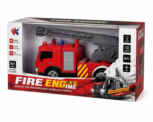 Red_Plastic_Rc_Fire_Engine_Truck_Kids__Pretend_Play__Collecting