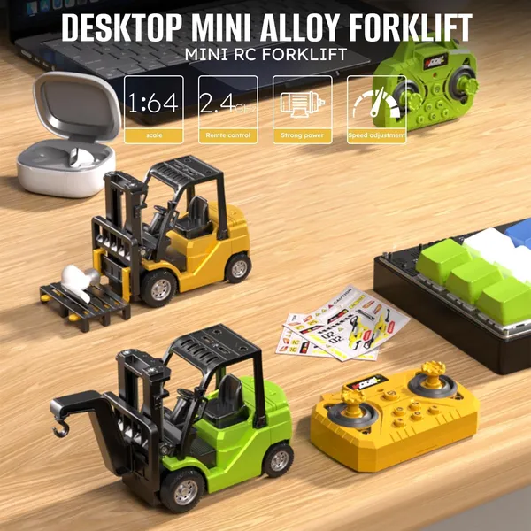 Yellow_Plastic__Metal_Rc_Forklift_Toy_Kids__Construction_Play