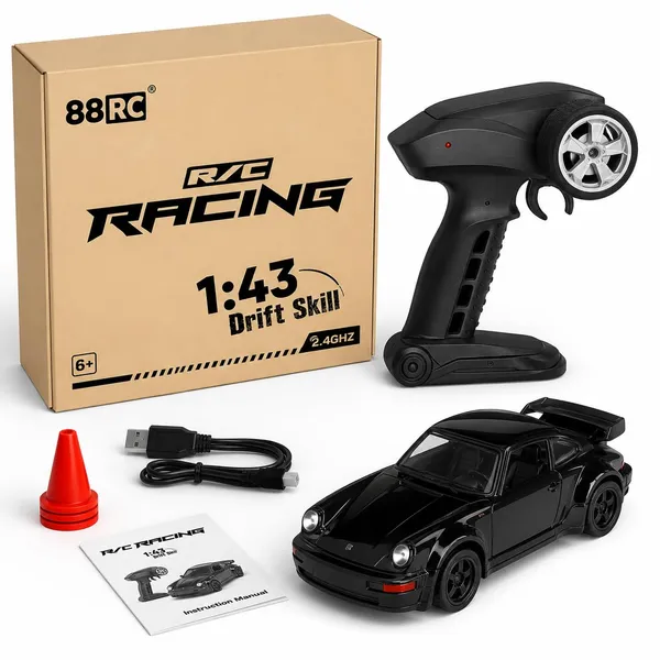 Black_Plastic_Rc_Racing_Car_Kids__Outdoor_Play