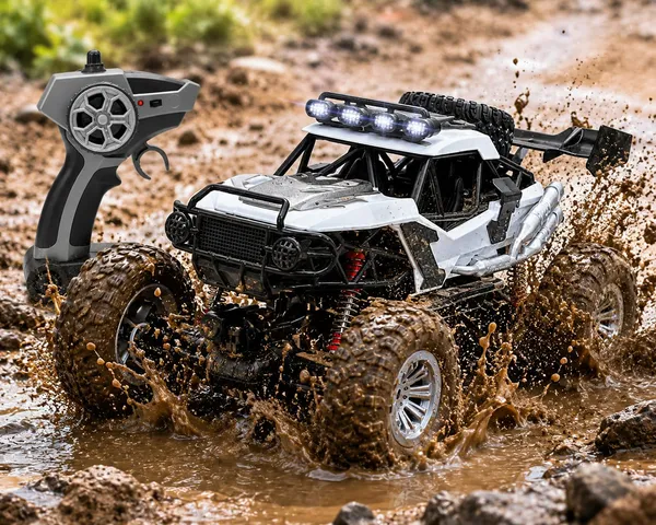 White_Plastic__Metal_Rc_Crawler_Kids__Outdoor_Play