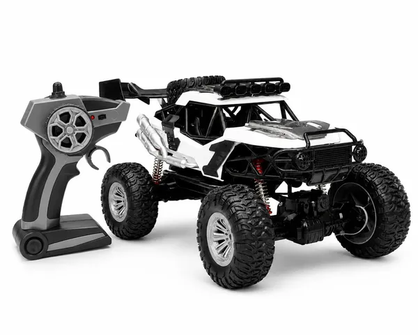 White_Plastic__Metal_Rc_Crawler_Kids__Outdoor_Play