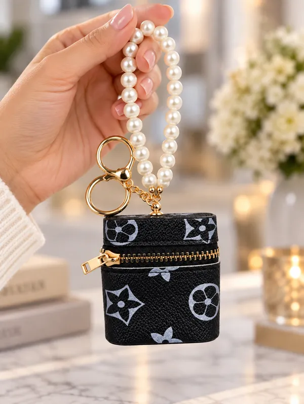 Black_Fashion_Purse_Keychain_for_Women_&_Girls___Mini_Handbag_Style_Bag_Charm_Key_Ring_for_Keys_&_Gifting
