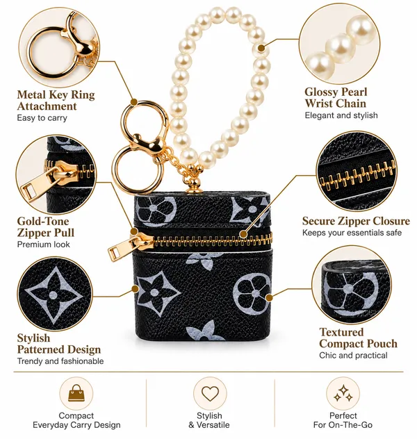 Black_Fashion_Purse_Keychain_for_Women_&_Girls___Mini_Handbag_Style_Bag_Charm_Key_Ring_for_Keys_&_Gifting