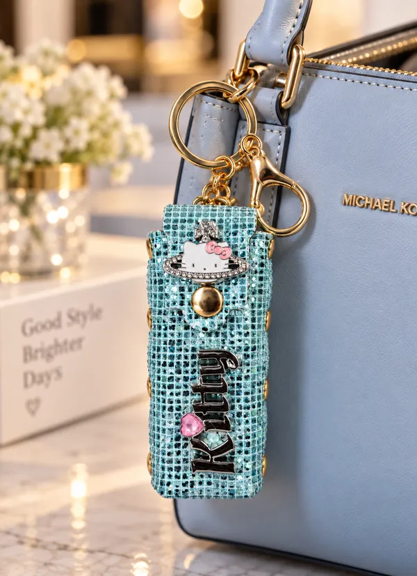 Blue_Fashion_Cat_Keychain_for_Women_&_Girls___Cute_Cat_Bag_Charm_Key_Ring_for_Keys_Purse_Backpack_&_Gifting