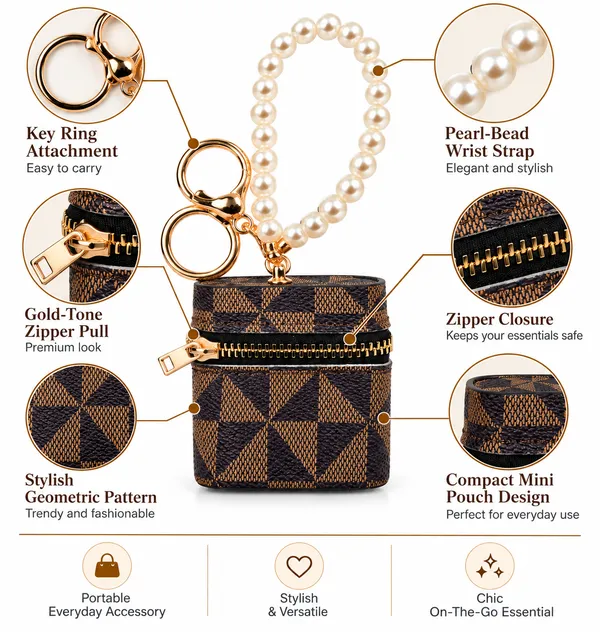 Brown_Fashion_Purse_Keychain_for_Women_&_Girls___Mini_Handbag_Style_Bag_Charm_Key_Ring_for_Keys_&_Gifting