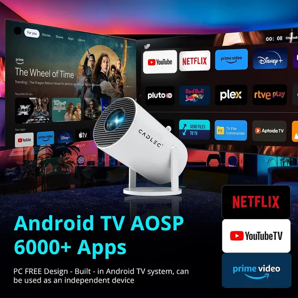 White_Abs_Plastic_Smart_Led_Projector_Home__Office__Travel