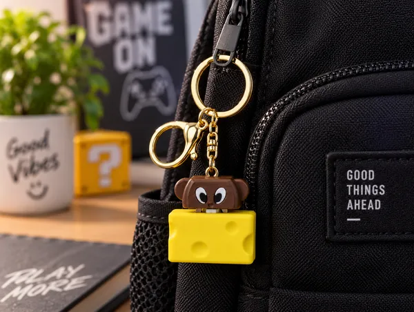 Cheese_Mouse_Keychain_for_Kids___Cute_3D_Mouse_Character_Key_Ring_for_Keys_Backpack_School_Bag_&_Gifting