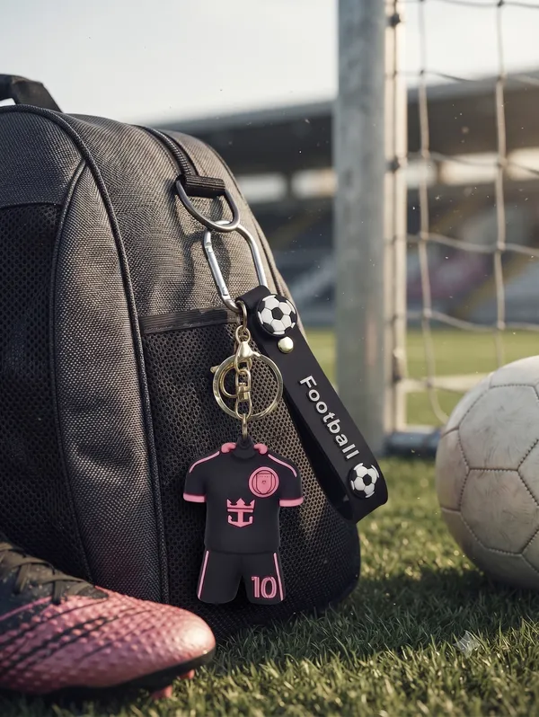 Football_Jersey_Keychain_For_Sports_Fans___Mini_Soccer_Jersey_Style_Key_Ring_For_Keys_Backpack_&_Gifting_Pack_Of_2