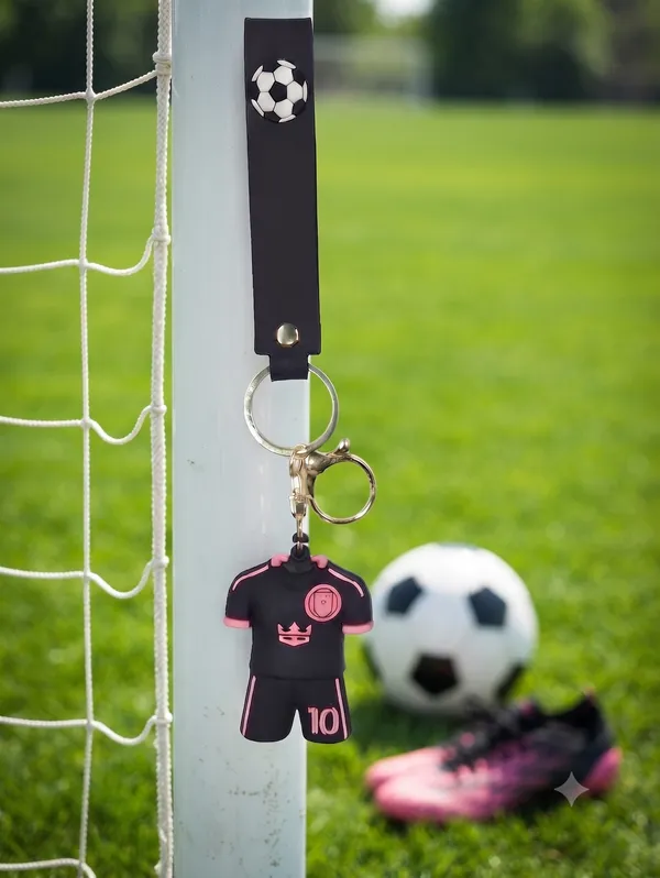 Football_Jersey_Keychain_For_Sports_Fans___Mini_Soccer_Jersey_Style_Key_Ring_For_Keys_Backpack_&_Gifting_Pack_Of_2
