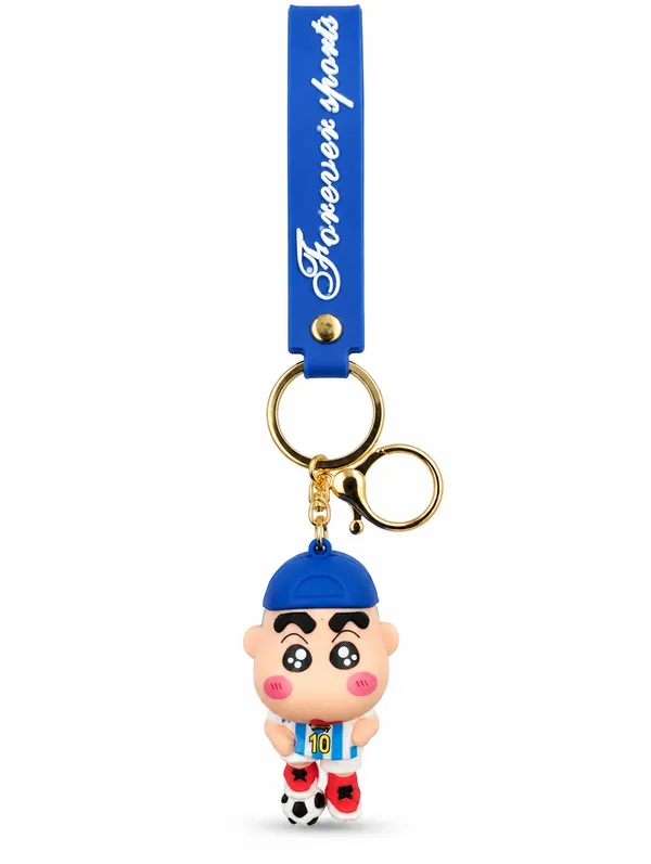 Football_Player_Keychain_For_Sports_Fans___3D_Soccer_Character_Key_Ring_For_Keys_Backpack_School_Bag_&_Gifting_Pack_Of_2