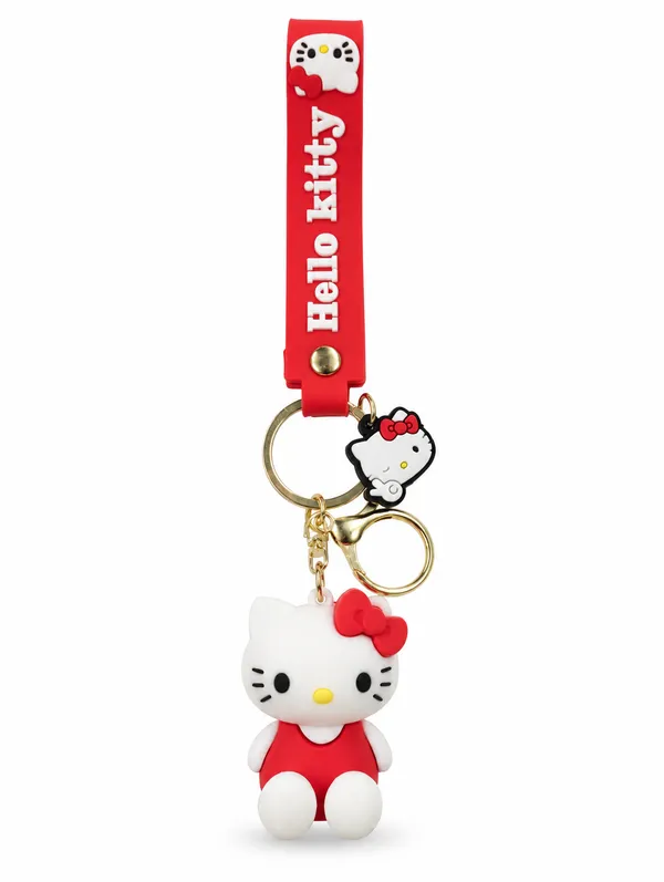 Hello_Kitty_Red_Keychain_For_Kids_&_Fans___Cute_Character_Key_Ring_For_Keys_Backpack_School_Bag_&_Gifting_Pack_Of_2