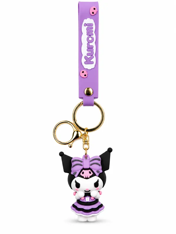 Kuromi_Keychain_For_Kids_&_Anime_Fans___Cute_3D_Character_Key_Ring_For_Keys_Backpack_School_Bag_&_Gifting_Pack_Of_2