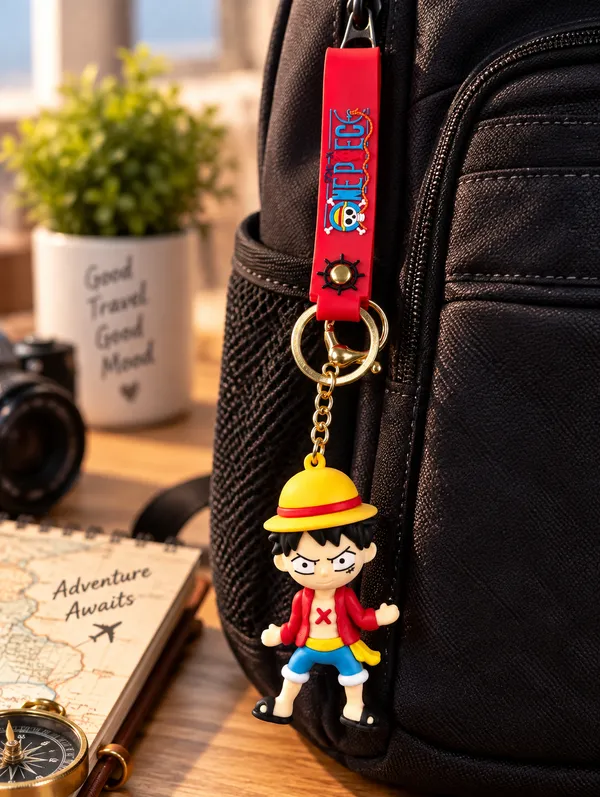 Luffy_One_Piece_Keychain_For_Anime_Fans___3D_Character_Key_Ring_For_Keys_Backpack_School_Bag_&_Gifting_Pack_Of_2