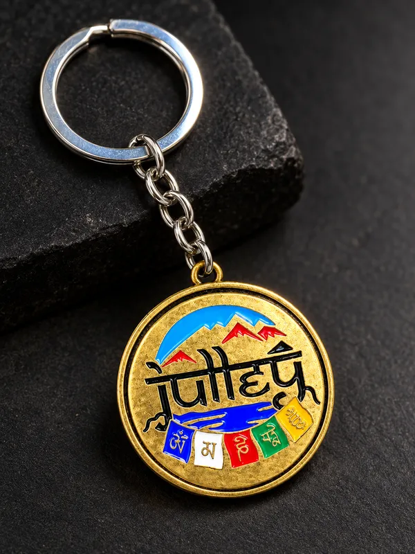 Nepal_Souvenir_Keychain_For_Men_&_Women___Traditional_Travel_Souvenir_Key_Ring_For_Keys_Backpack_Bag_&_Gifting_Pack_Of_2