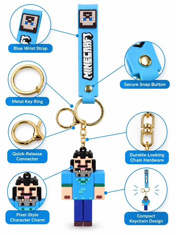 Pixel_Character_Keychain_For_Gamers_&_Kids___Retro_3D_Pixel_Style_Key_Ring_For_Keys_Backpack_School_Bag_&_Gifting_Pack_Of_2