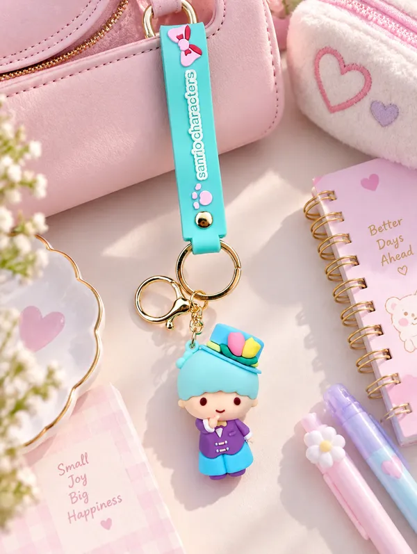 Sanrio_Character_Keychain_For_Kids_&_Fans___Cute_3D_Character_Key_Ring_For_Keys_Backpack_School_Bag_&_Gifting_Pack_Of_2