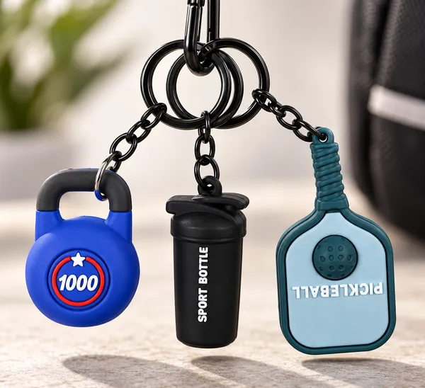 Sports_Trio_Keychain_For_Sports_Lovers___Mini_Sports_Theme_Key_Ring_For_Keys_Backpack_Gym_Bag_&_Gifting_Pack_Of_2